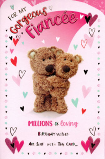 Picture of GORGEOUS FIANCEE BIRTHDAY CARD PINK